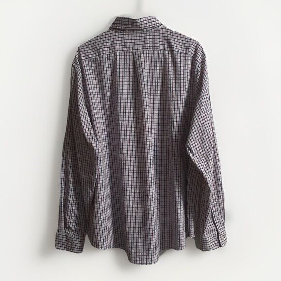 Vineyard Vines Mens Long Sleeve Button Down Red White Blue Whale Shirt XL - Picture 2 of 12